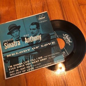 Vintage 1955 Frank Sinatra & Ray Anthony Record